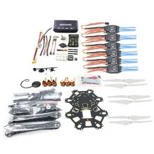 F08618-V DIY FPV Drone Hexacopter 6-axle Aircraft Kit HMF S550 Frame PXI PX4 Flight Control 920KV Motor GPS 9343 Propers 30A ESC