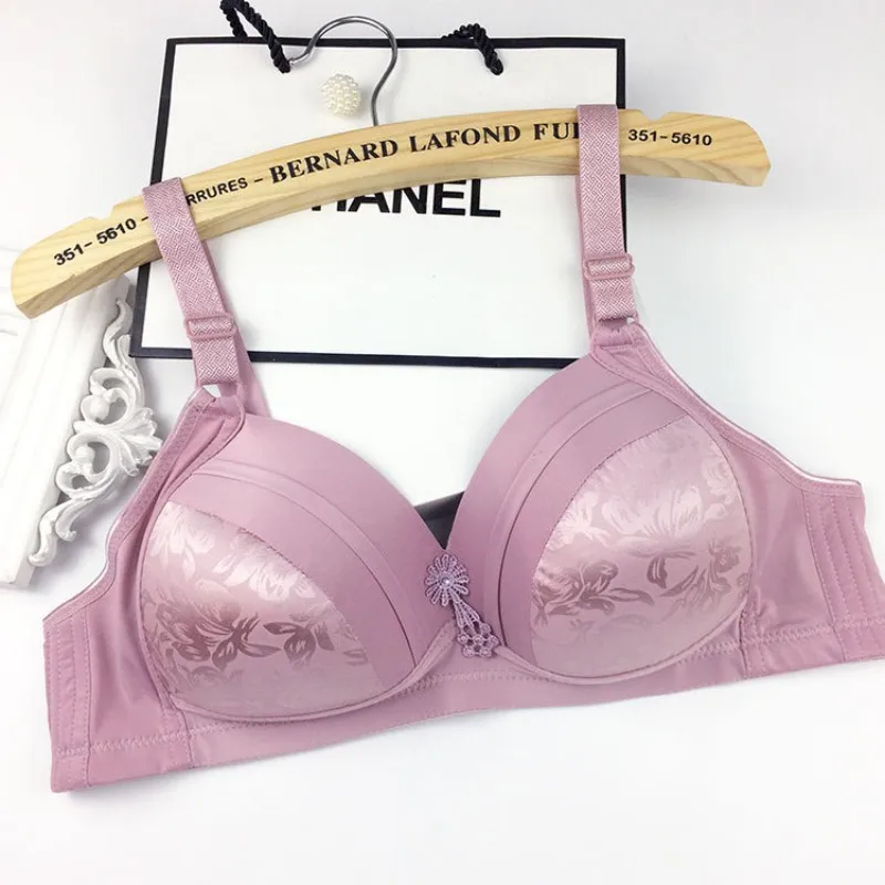 

WEIXINBUY Sexy Girl Women Bras Bralette Push Up Soft Bras Wireless Thin Underwear Tank Top Sexy Lingerie Bras For Women