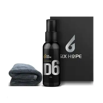 

D6-50ml 9H Automotive Ceramic Coating Liquid Automotive Plating Crystallization Coating A