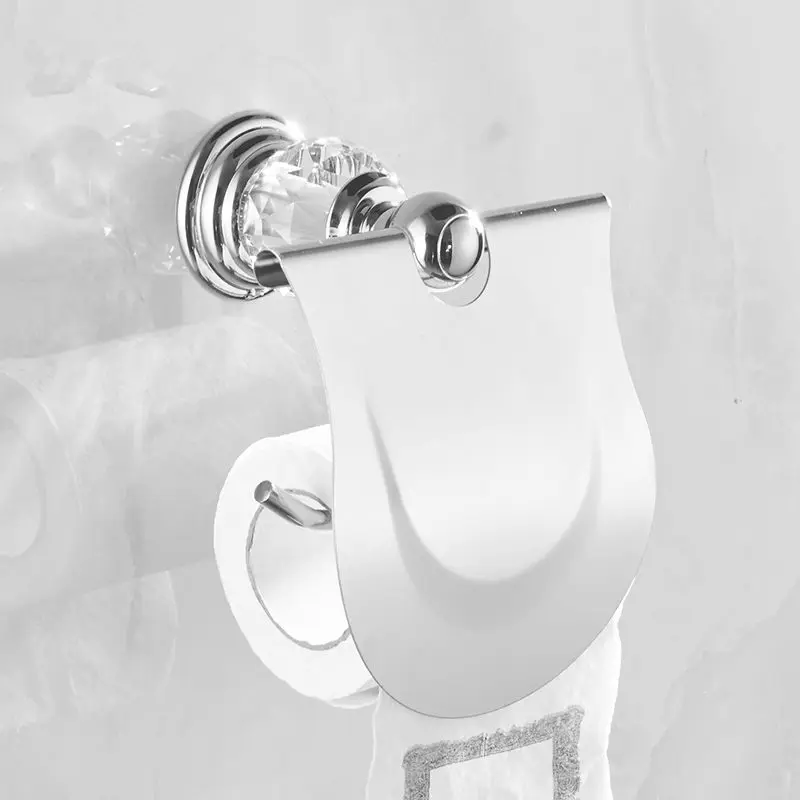 

Two kinds of color zinc alloy bathroom crystal towel rack, bathroom decoration luxury towel rack sanitary fittings