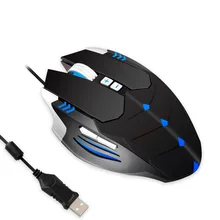 Проводная Мышь оптический 4800 Точек на дюйм программируемый 6 Цвет дыхание светильник 7 кнопками мыши для Тетрадь портативных ПК компьютер# G4