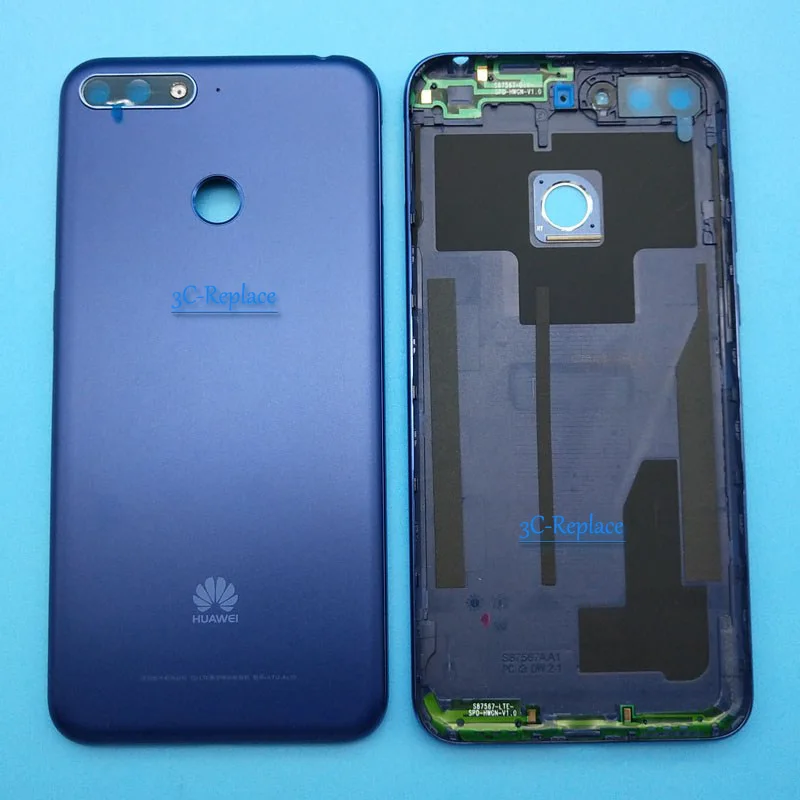 5 7 дюймов для Huawei Y6 Prime 2018/для Pro 2018 задняя крышка батарейного отсека Корпус задние