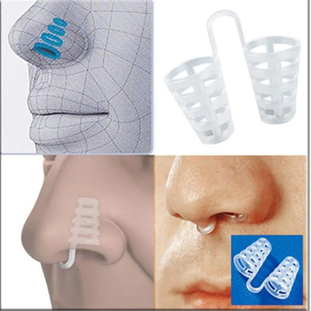 

Silicone Mini Stoppers Treatment Snoring Blocker Night Sleeping Tools 2.5 x 2cm nostril comfort Stoppers Utensils