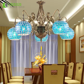 

Maeseyck Bohemia Mermaid Pendant Light Living Room Lights Restaurant Lamp Bar Bedroom hanglamp