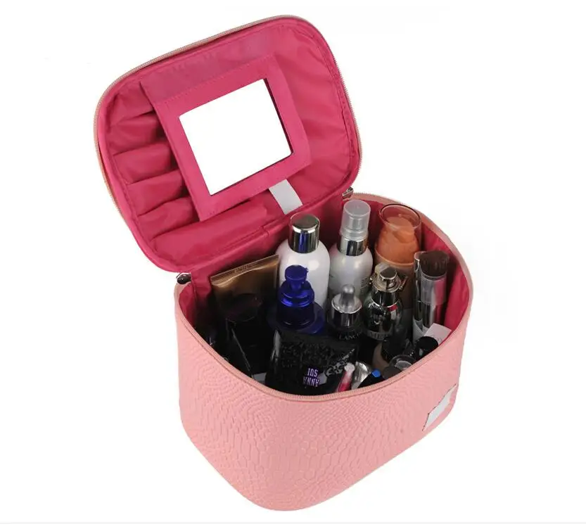 

Bolsa Maleta De Maquiagem Makeup Box For Make Up Storage Organizador Maquillaje Estojo Organizer Necessary Cosmetic Bag Cases
