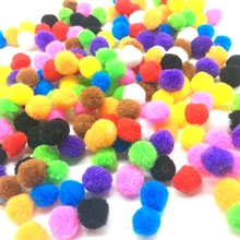 200pcs 15mm Mixed Color Round Pom poms Fur Balls DIY Crafts Handmade Pompom For Kids Toys Accessories Wedding Home Decorations 200pcs 15mm Mixed Color Round Pom poms Fur Balls DIY Crafts Handmade Pompom For Kids Toys Accessories Wedding Home Decorations