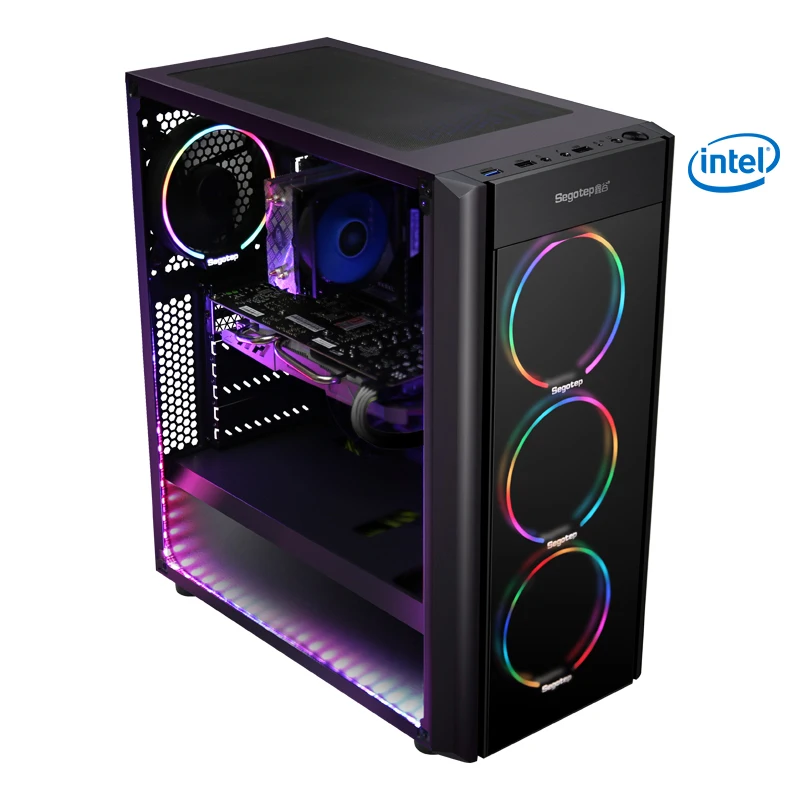  KOTIN S10 Desktop PC Gaming Computer Intel I5 8500 GTX 1060 6GB Video Card 360GB SSD 8GB/16GB RAM 6