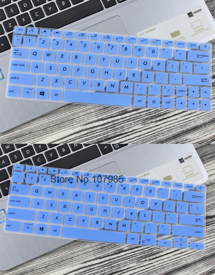 Защитный чехол для клавиатуры ноутбука Asus ZenBook 13 UX333 UX333FA UX333FN U3300 FA FN / 14 UX433 UX433FN
