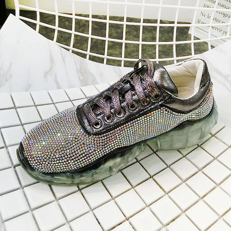 Primavera Champagne Mujeres Color Deportivos gun Lujo gold Moda Zapatos Las Ruiyee Deporte black Y De Nuevos red silver pink 2019 Otoño Casuales Mujer XgzFZq