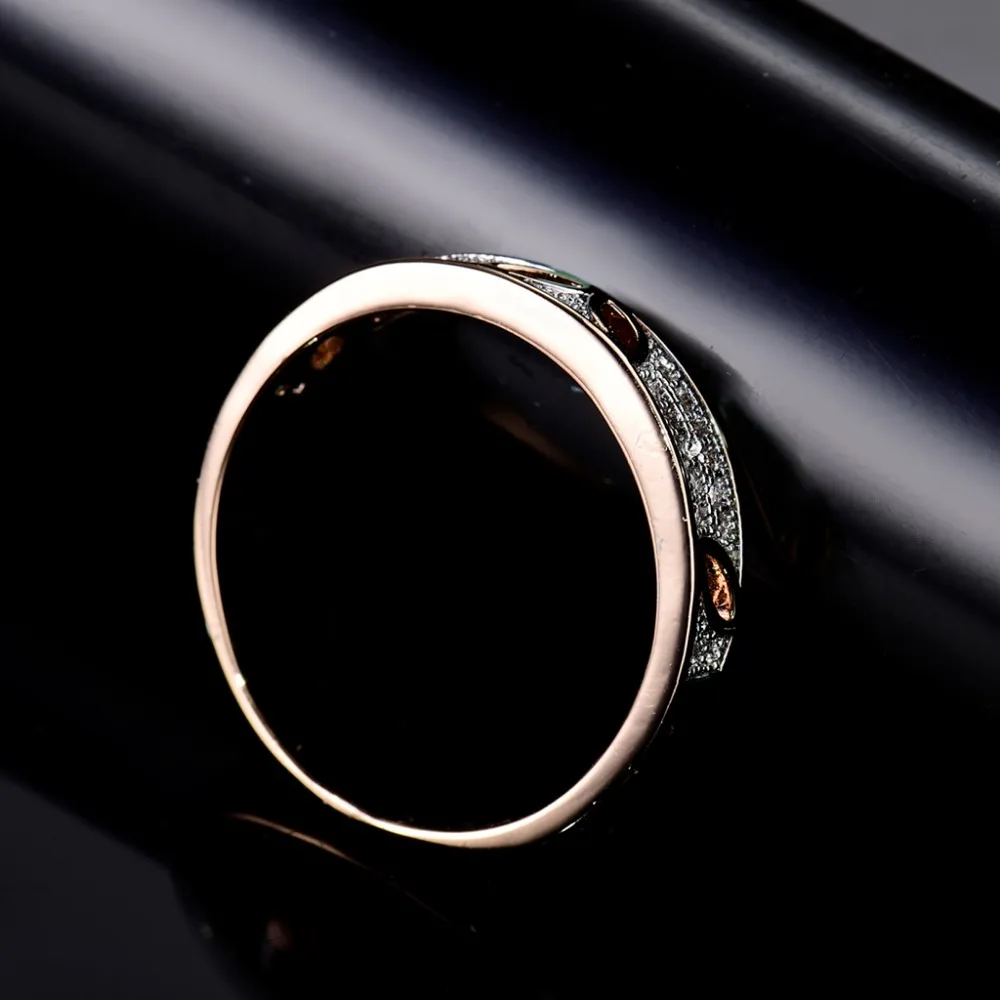 GULICX 2017 Fashion Rabbit Ear Finger Mid Ring for Women Gold-color Ring Crystal CZ Zircon Engagement Band R255 6 GULICX 2017 Fashion Rabbit Ear Finger Mid Ring for Women Gold-color Ring Crystal CZ Zircon Engagement Band R255 6