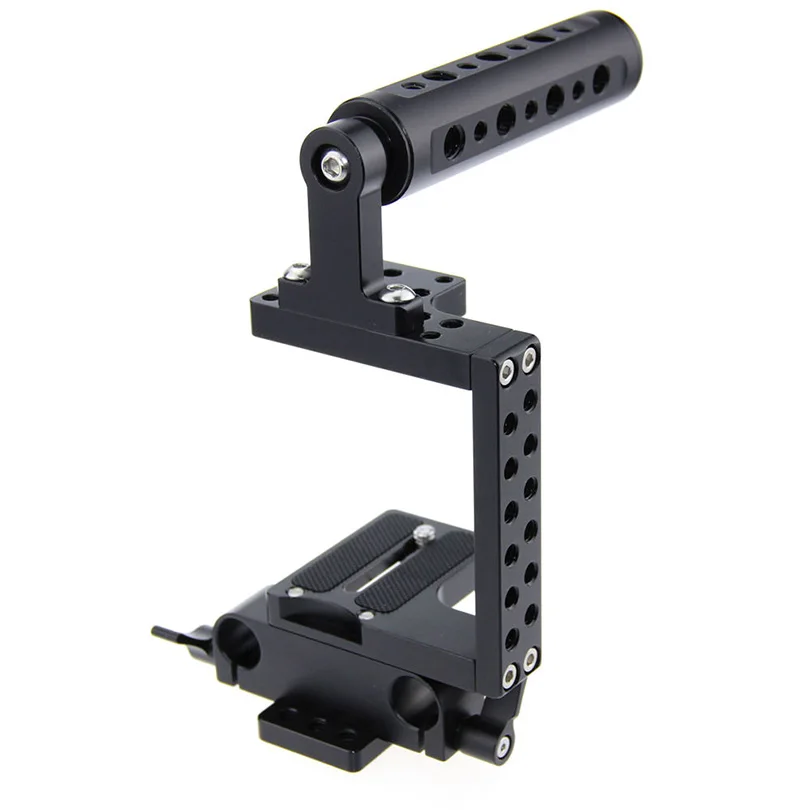 

CAMVATE Camera Cage Rig Kit Top Handle Grip Gimbal for BMPCC panasonnic 4K Micro DSLR Fotografia Accessories C0936