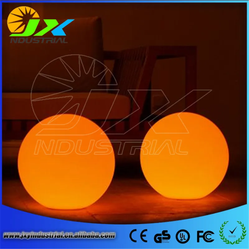 

led rechargeable balls/ Led orb lighting Remote Controlled Color Changing Rechargeable Waterproof Glowing Decorative Garden Led