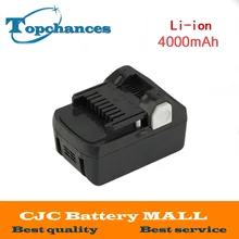 High Quality New 18V 4000mAh Power Tool Battery For Hitachi BSL1830 BSL1840 330067 Power Tool 4000mAh