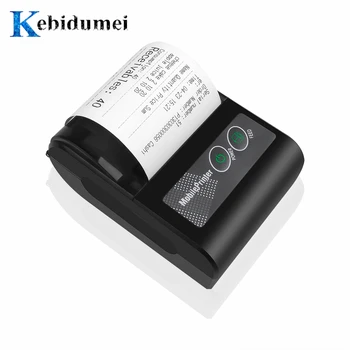

Kebidumei Mini Bluetooth Printer 58mm USB Wireless Pocket portable ticket receipt Thermal Printer for Windows Android IOS