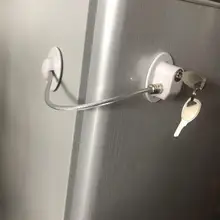 1 шт. детские защитные замки пластиковый детский ограничитель для блокировки окон младенческий замок безопасности дети предотвращают падение окна безопасный замок