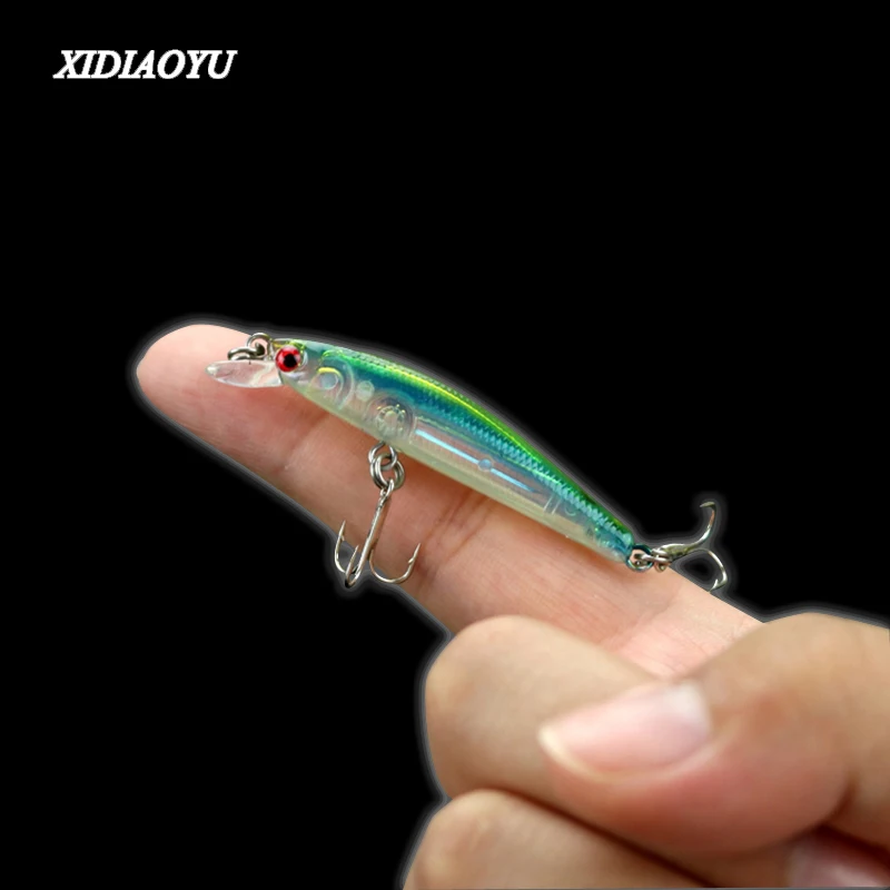 

1Pcs sinking Minnow Fishing Lure hard Hard temptation Bait 5cm 2.5g Fishing bait