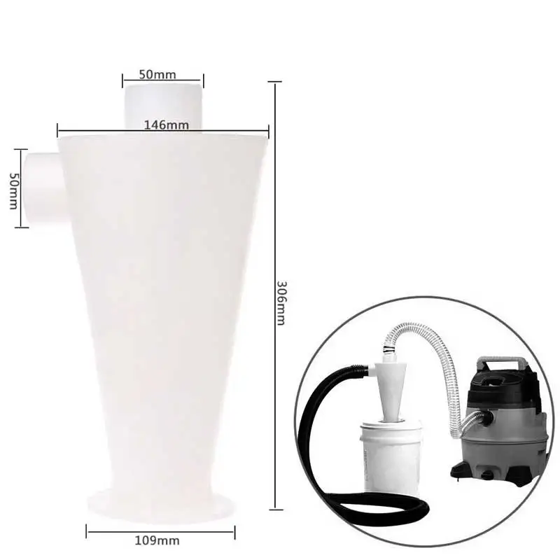 Tanie 2018 nowy pył cyklon próżniowy turbina samochód odpylacz czyszczenie samochodu odkurzacz akcesoria darmowa wysyłka