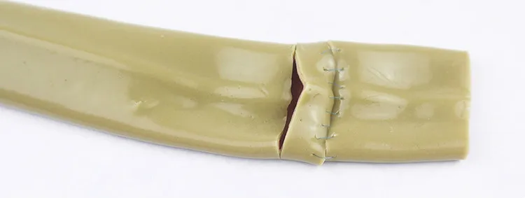 Modelo de Modelo de Sutura Intestinal Laparoscópica Suporte Clipsurgery Formação Prática Aids Modelo 4 Cheap Modelo de Ensino Dental
