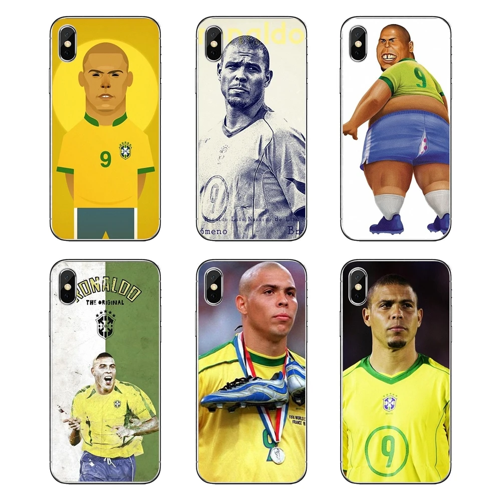 

For Samsung Galaxy A5 A6 A7 A8 A9 J4 J5 J7 J8 2017 2018 Plus Prime Soft Shell Covers Brazil Ronaldo Luiz Nazario De Lima R9 Star