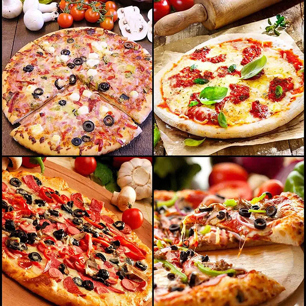 Stainless Steel Double Head Wheel Knife Pizza Cutter Cake Food Cutter Hobbing Trimmer Pastry Pasta Dough kitchen Baking Tools