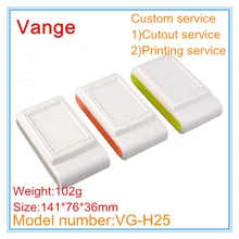 2 шт./лот экструдированная форма корпус проекта 141*76*36 мм ABS пластик шасси распределительный чехол для промышленного управления Переключатель продукта