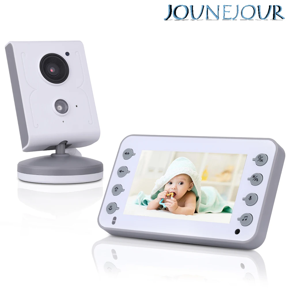 

JUNEJOUR 4.3 Inch Video Baby Monitor Baby Camera Two-Way Talk Multi-Camera Wireless Baby Video Monitor baby care Night Vision