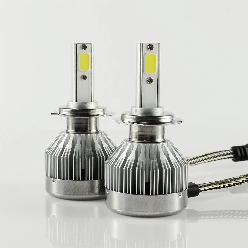 

Super Bright H7 Led Car Headlight Conversion Kit 60W 6000LM Auto/Car Fog Daytime DRL Lamp LED Headlights Bulb 6000K White