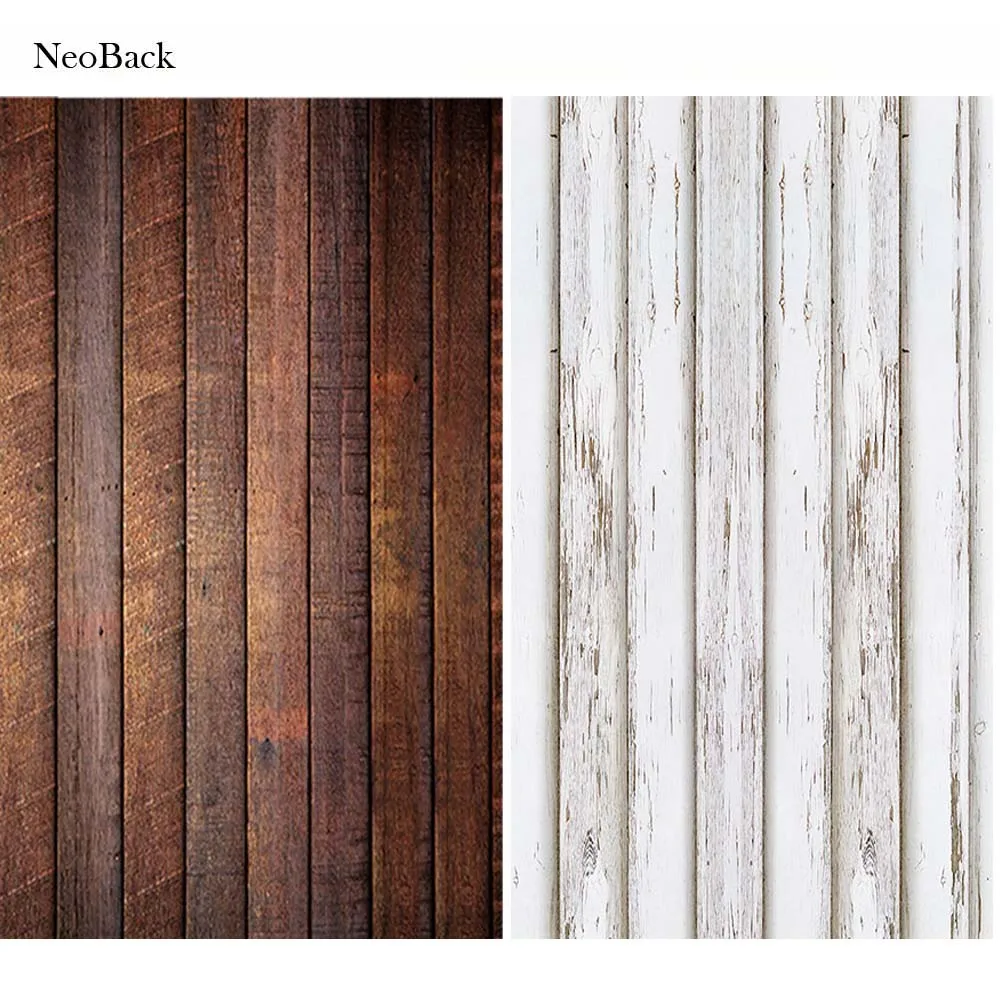 NeoBack new born baby Photography Background Wood Floor Digital Printing Vinyl Cloth Studio Photo Backdrops white brown options kate digital printing photography backdrops patio door white flowers backdrops pink balloon green photographic background