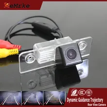EEMRKE Para Ford Fiesta ST/Classic/Ikon 2002-2008 Faixas de Visão Traseira Do Carro Da Câmera Com a Inversão de Orientação trajetória NTSC