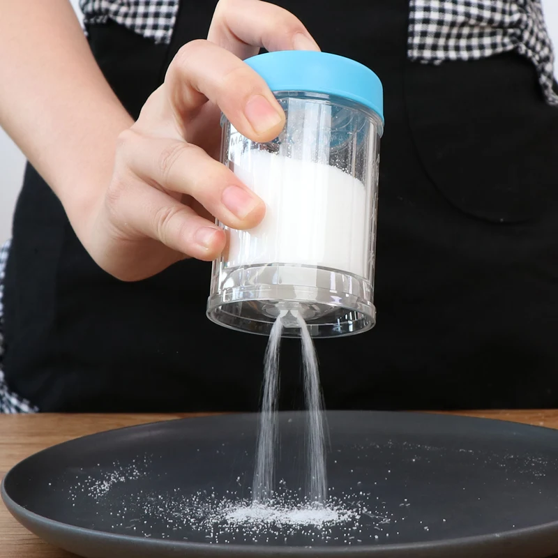 

New Controllable salt shaker salt and pepper spice container seasoning bottle for healthy diet cooking tool kitchen utensils
