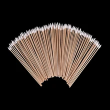 100pcs/lot useful 6 Inch Gun Cleaning Cotton Swabs,Large Tapered Swabs Gun Clean Brush