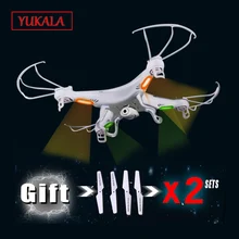 Мероприятия подарок 3 комплекта лезвий SYMA X5C вертолет с ДУ дроны 6 Axis GYRO RC Quadcopter с 2MP HD Камера или X5 без Камера
