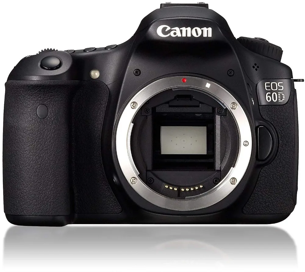 

USED,Canon EOS 60D 18 MP CMOS Digital SLR Camera with 18-55SII Kit Lens, Memory Card, Camera Bag