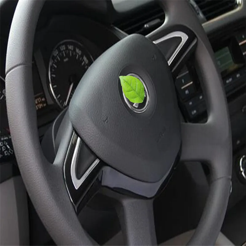 Авто Рулевое колесо кольцо для нового Octavia Superb Yeti Октавия Рапид A7 внутренняя отделка