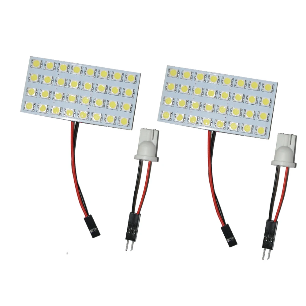 2 шт. T10 Ba9s переходник для фестона 32 5050 SMD светодиодный светильник Панель лампы