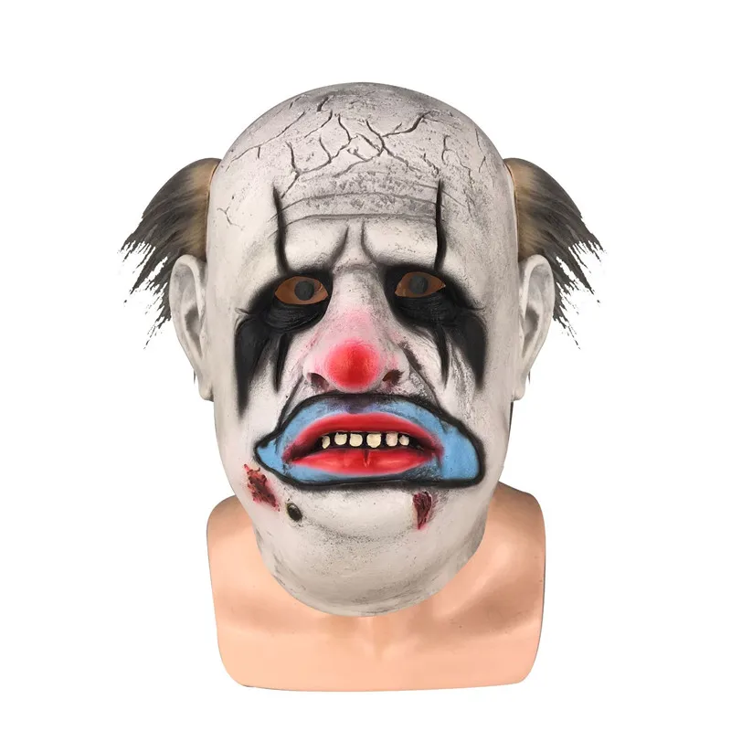 

New Dead by Daylight Cosplay Mask Scary Butcher Clown Mask The Trapper Horror Punk Mask Halloween Party Prop
