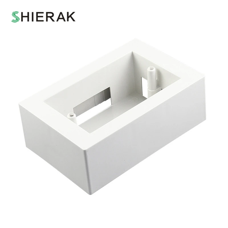 

SHIERAK 118 Type US Standard Junction Box External Mounting Box 126*83*45mm Used For Wall Socket