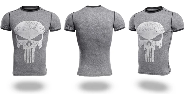 Homens Tshirt Aptidão Elástica Sportswear Camiseta De basquete