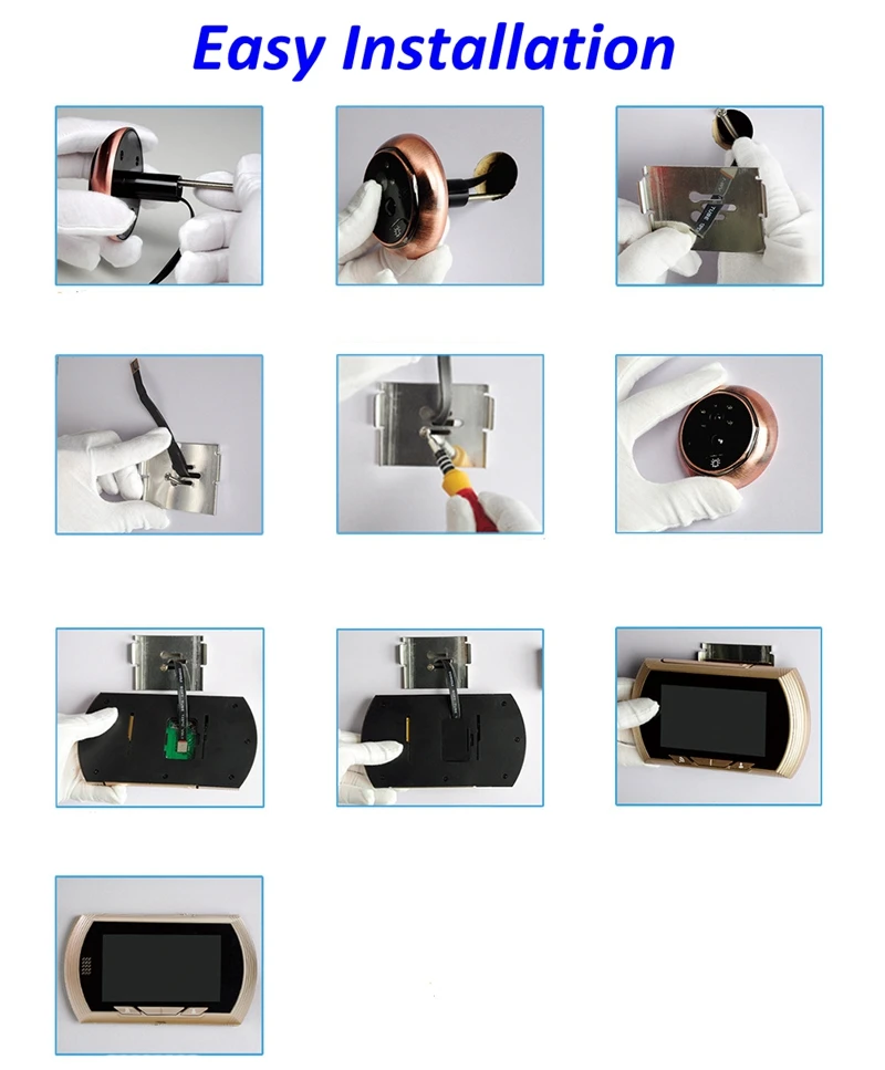 wireless intercom video doorbell 8