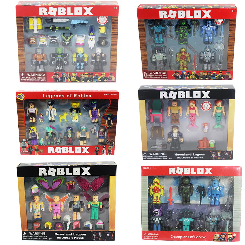 16 Sets Roblox Figure Jugetes 2018 7cm Pvc Game Figuras Roblox Boys Toys For Roblox Game Perfect - 