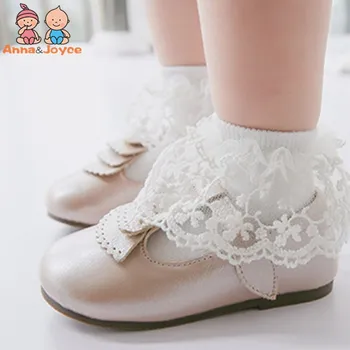 

10pairs/lot Kids Pure Cotton Sock Ultra Thin Pure Color Socks Baby Spring Autumn Lace Edge Sock for 1 To 3 Years