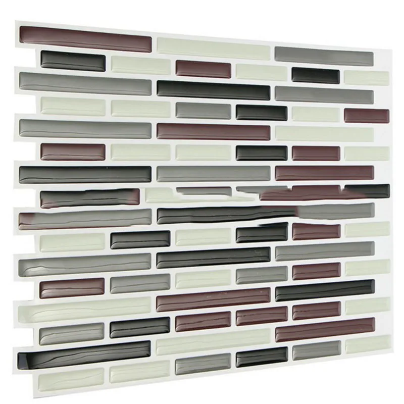 

Self Adhesive Mosaic Tile Wall Decal Sticker DIY Kitchen Bathroom Home Decor Vinyl Supply Self-Adhesive Wall Stickers Wholesale