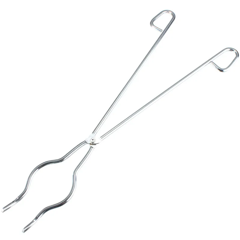 Prato de Fusão Ferramenta de Metal para Instrumentos Nova Marca Cadinho Pinças Titular Alicate Inoxidável Laboratório Químicos Fornecimento 45cm 7 de fusão alicate inoxidável laboratório ferramenta de