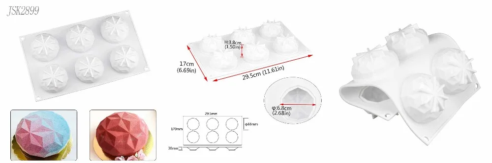 Silicone Cake Mold ToolsJSK2899