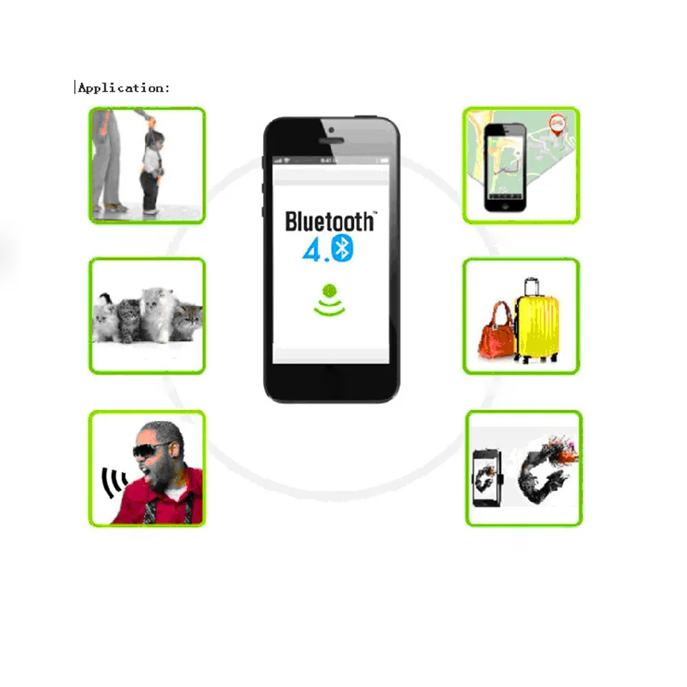 Домашние животные Смарт мини gps трекер анти-потеря Водонепроницаемый Bluetooth Tracer треугольные ключи кошелек сумка дети трекеры Finder оборудование#30