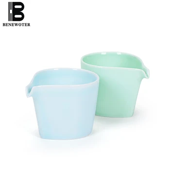 

190cc Brief Ceramic Porcelain Fair Cup Handmade Teaware Cha Hai Home Kung Fu Tea Set Accessories Coffee Milk Public Cup Mug Gift