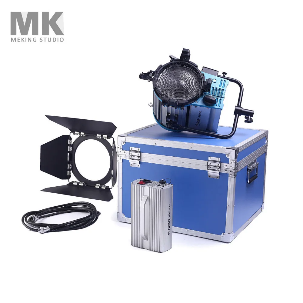US $1.055.64 Pro NO1 HMI Fresnel Light 575W Photography Studio Video Continuous Lighting Kit