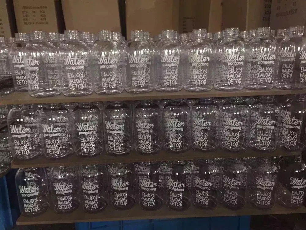 Горячая Портативный лимонный сок Мини Бутылка спортивная Небьющимся велосипедные бутылки стильный пространство большой емкости посуда 600/1000 мл бутылка для воды