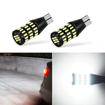 

2x W16W LED T15 P21W LED BA15S 1156 Car Backup Reverse light Bulb For Renault Duster Megane 2 3 Dodge Charger RAM 1500 Journey