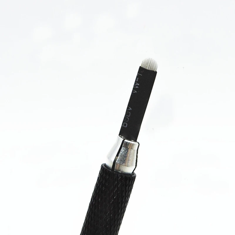 500 шт. микроблейдинговые иглы для татуировок 0 20 мм 18 дюймов|needle blade|eyebrow needletattoo eyebrow